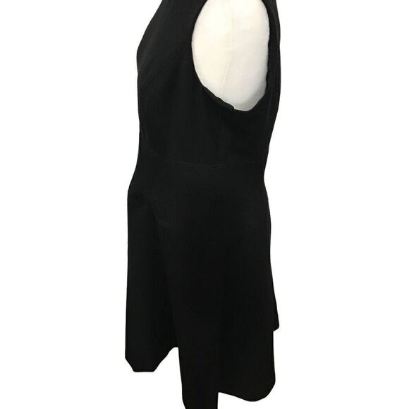 Anne Klein Black Sleeveless Dress size 10 fit and flare - Picture 6 of 11